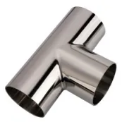 Тройник равнопроходной, асептический, ISO AISI 316 4 1/2"