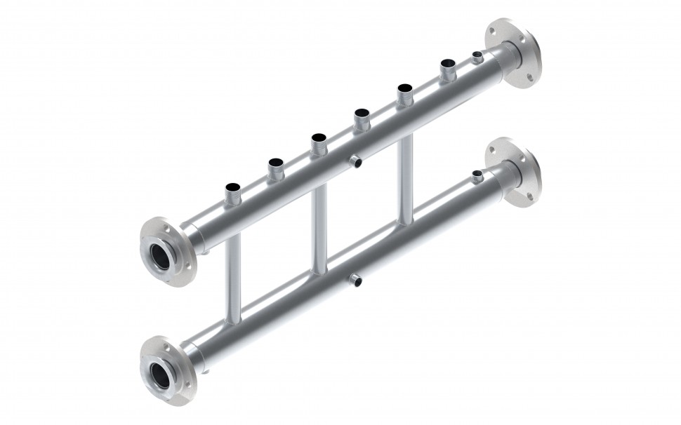 Распределительный коллектор GK50F(2)-25(3u), 250 кВт, Ultima
